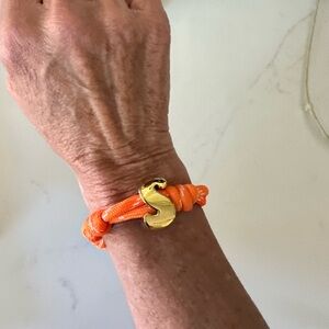 BaubleBar Knotty Initial Bracelet - Letter 'S’ NEW